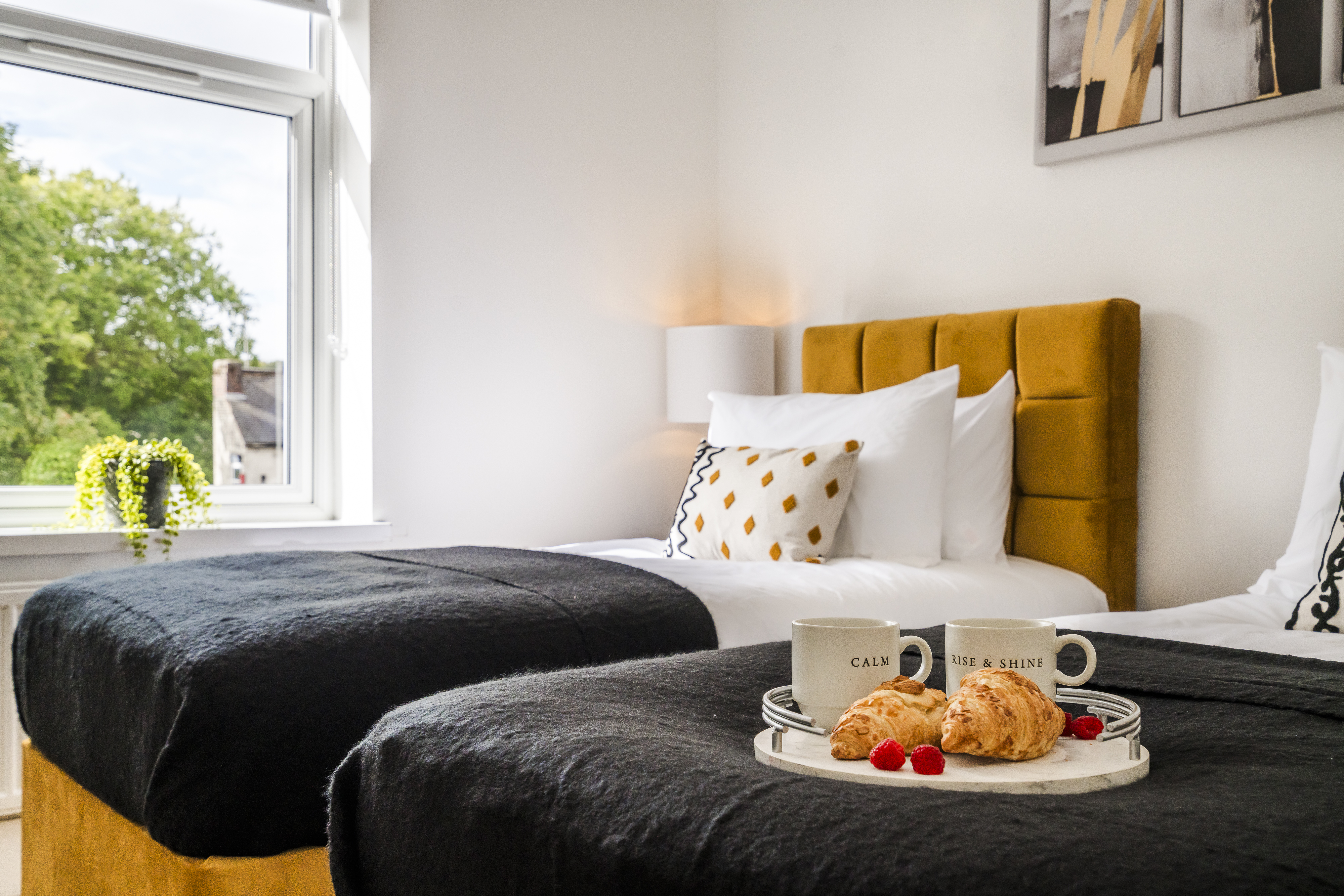 The Weaver interior overview - serviced accommodation Newcastle-under-Lyme